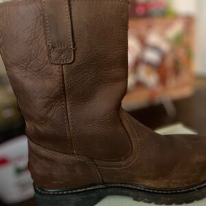 Brown Leather Boots